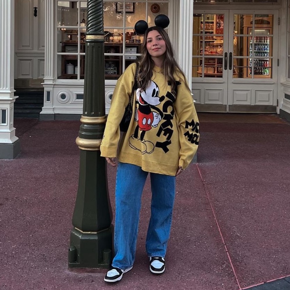 NWT Disney Parks Mickey Mouse Knit Pullover